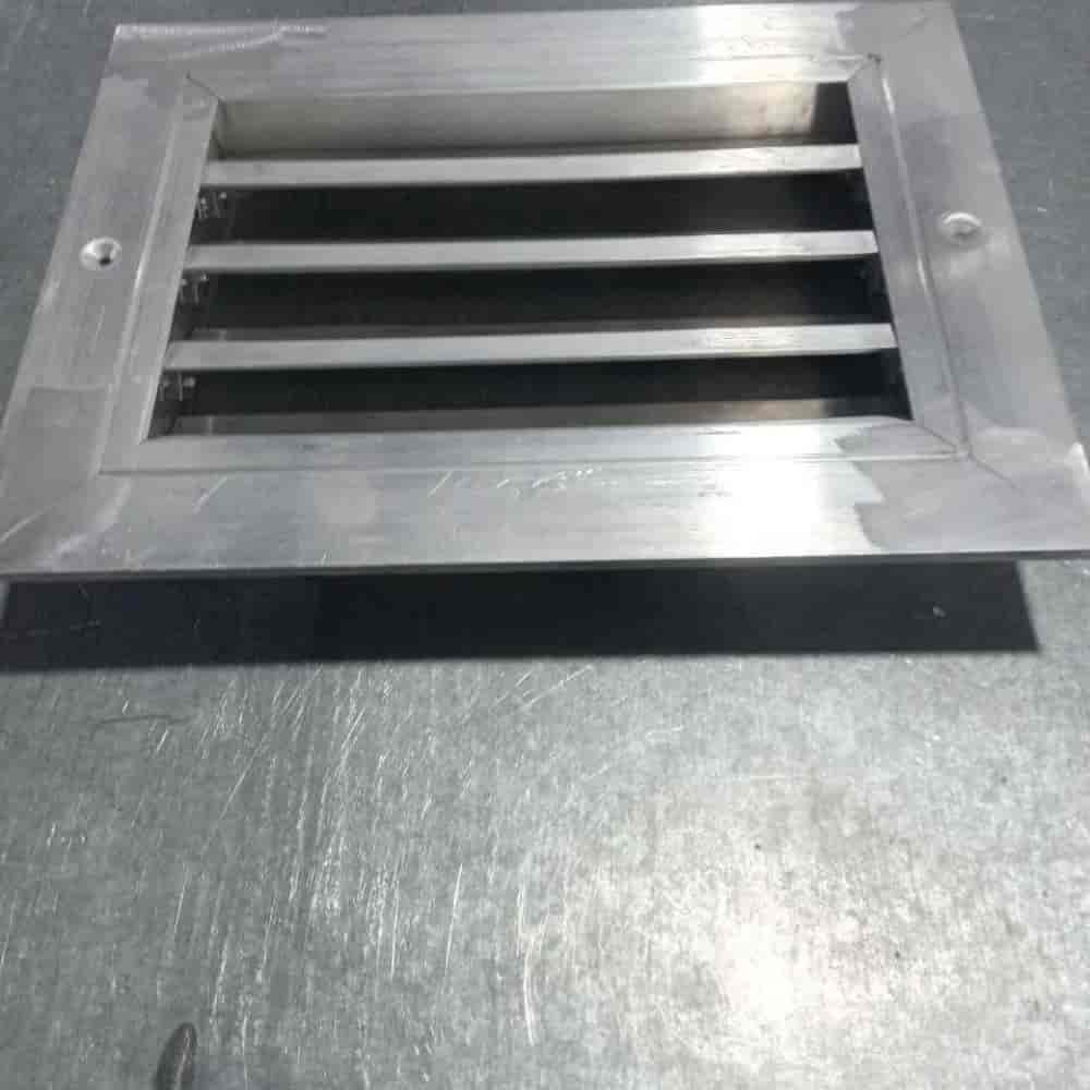 Aluminum wall valve